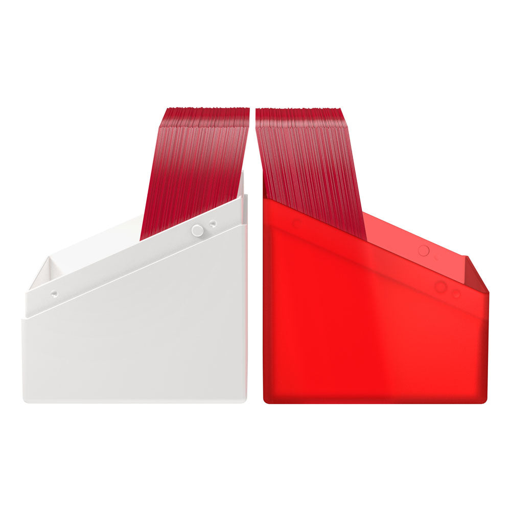 Ultimate Guard Boulder Deck Case 100+ SYNERGY Rojo/Blanco