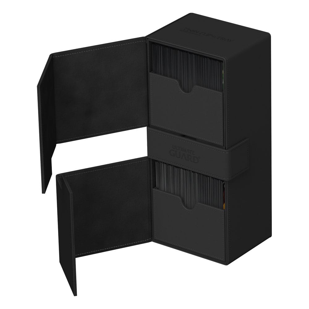 Ultimate Guard Twin Flip`n`Tray 266+ Xenoskin Negro
