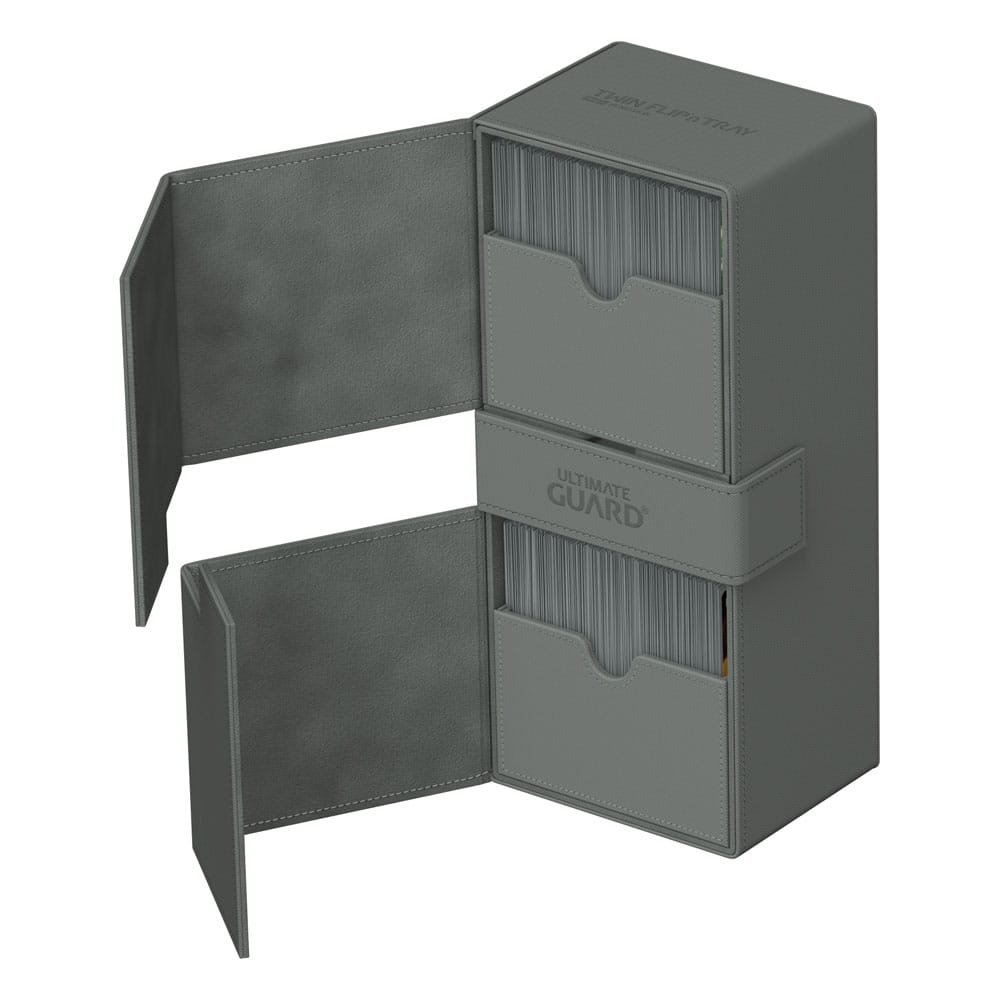 Ultimate Guard Twin Flip`n`Tray 266+ Xenoskin Gris