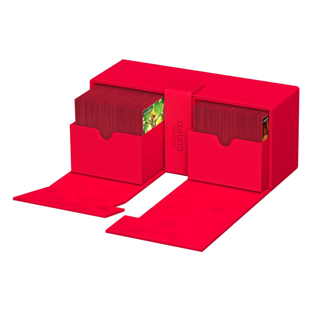 Ultimate Guard Twin Flip`n`Tray 266+ Xenoskin Rojo