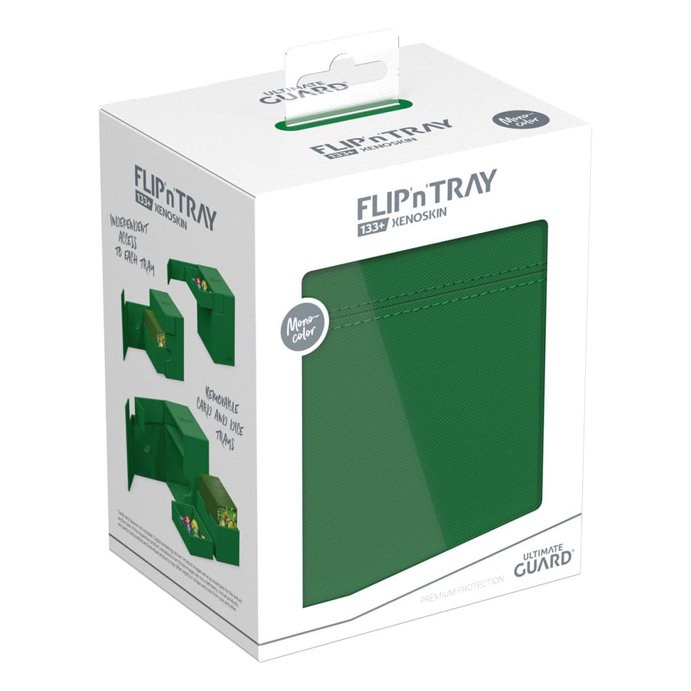 Ultimate Guard Flip`n`Tray 133+ XenoSkin Verde