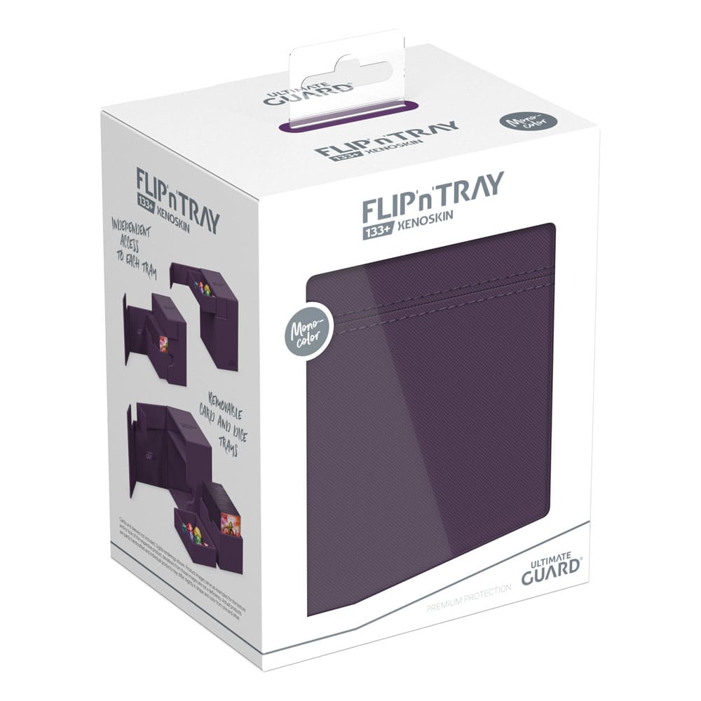 Ultimate Guard Flip`n`Tray 133+ XenoSkin Violeta