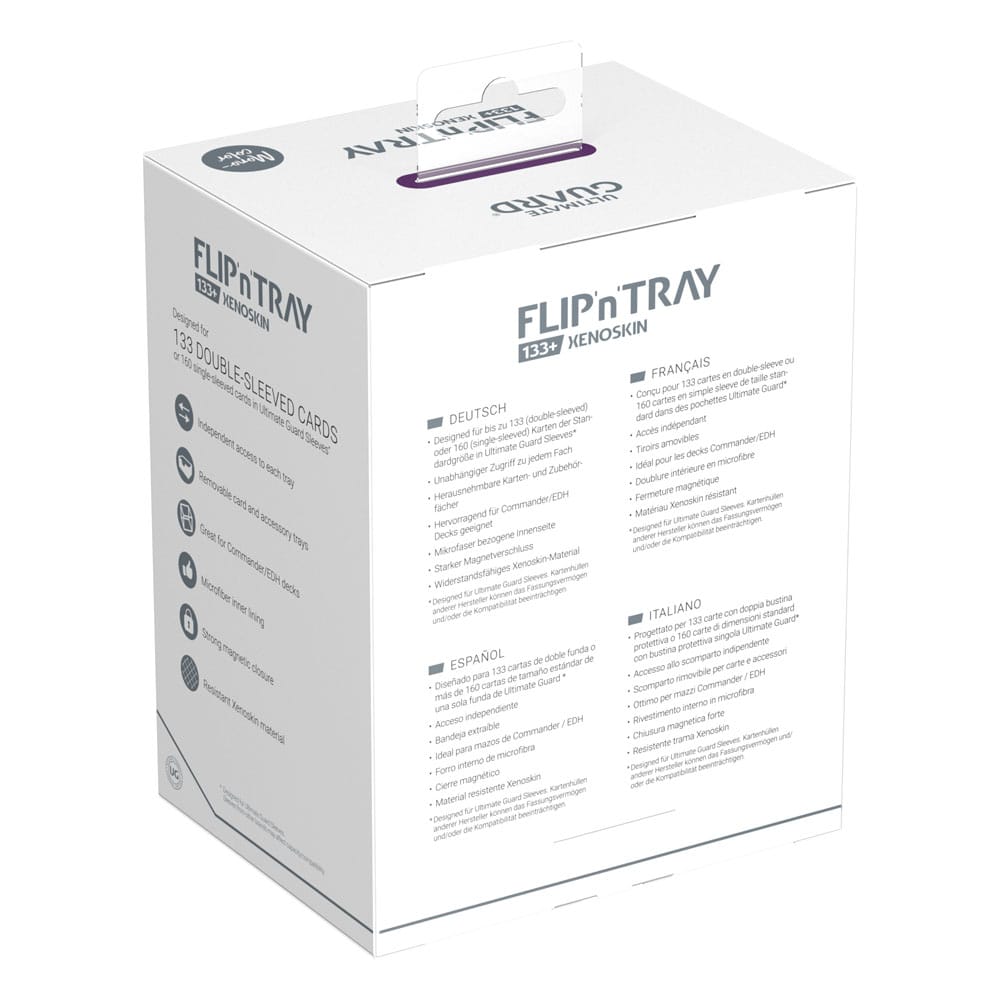 Ultimate Guard Flip`n`Tray 133+ XenoSkin Violeta