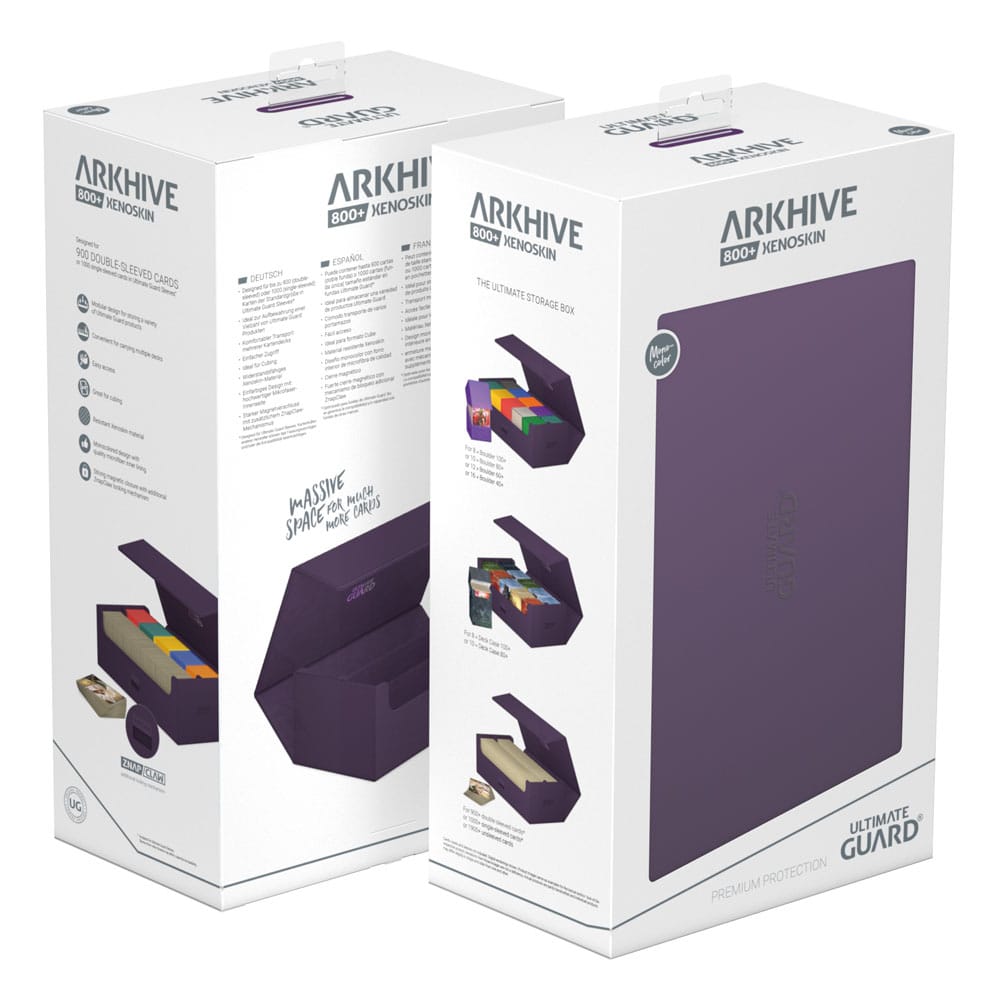 Ultimate Guard Arkhive 800+ XenoSkin Monocolor Violeta