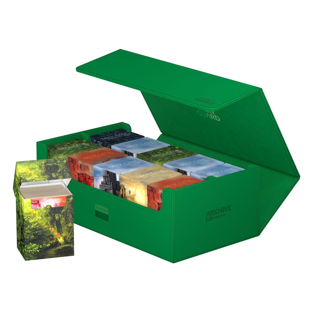 Ultimate Guard Arkhive 800+ XenoSkin Monocolor Verde
