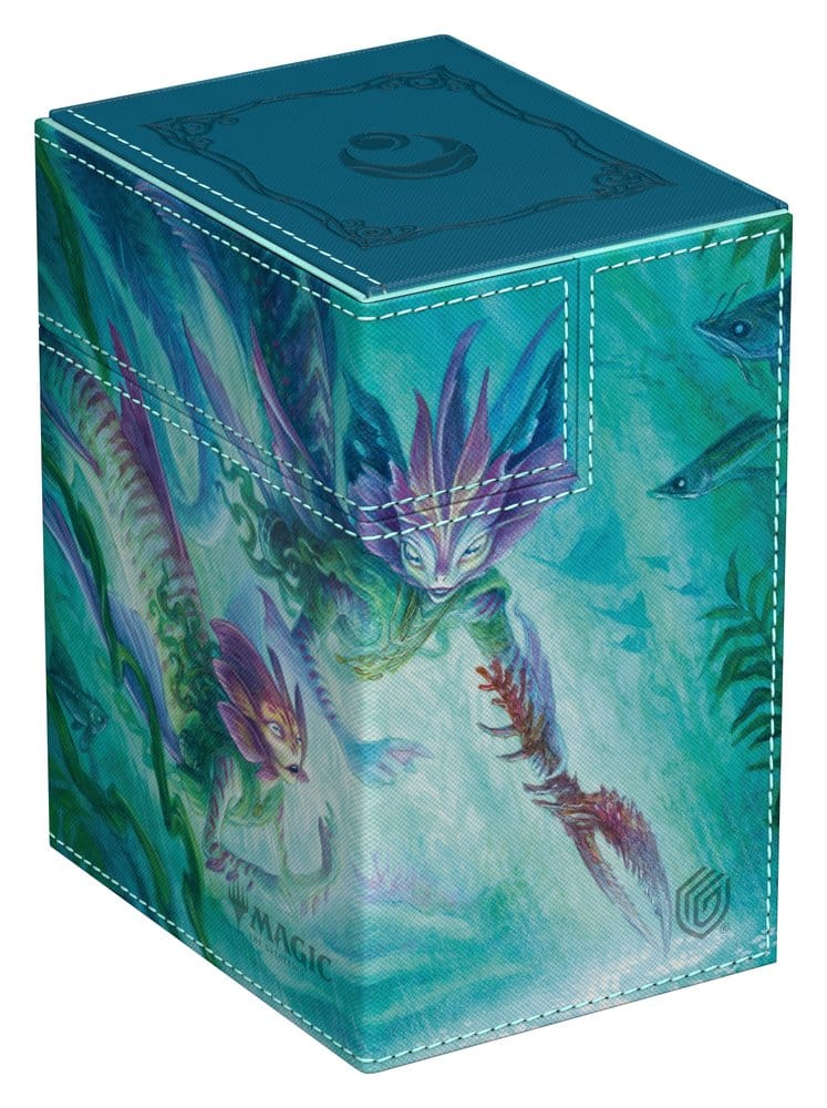 Ultimate Guard Flip'n'Tray 133+ Xenoskin Magic: The Gathering "Lorwyn Eclipsed" - Silvergill Mentor Frikytopia