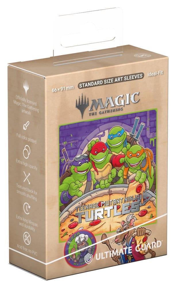 Ultimate Guard Art Sleeves Magic: The Gathering | Teenage Mutant Ninja Turtles - Pizza Box Frikytopia