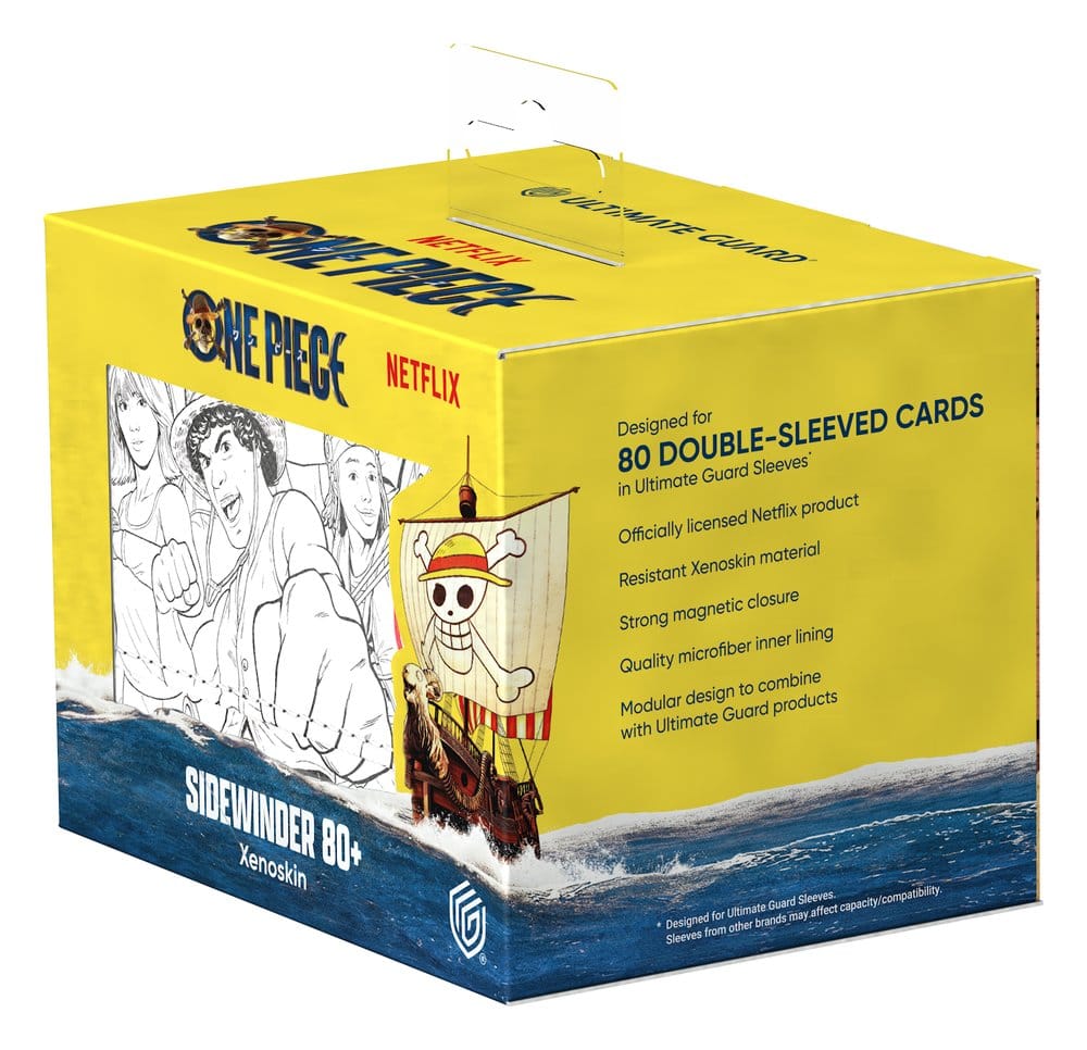 Ultimate Guard Sidewinder 80+ Xenoskin NETFLIX ONE PIECE - Sketch