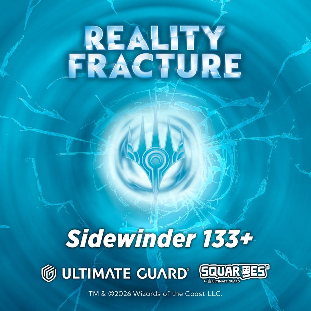 Ultimate Guard Sidewinder 133+ Xenoskin Magic: The Gathering "Reality Fracture" - Blue Rare 1 Frikytopia