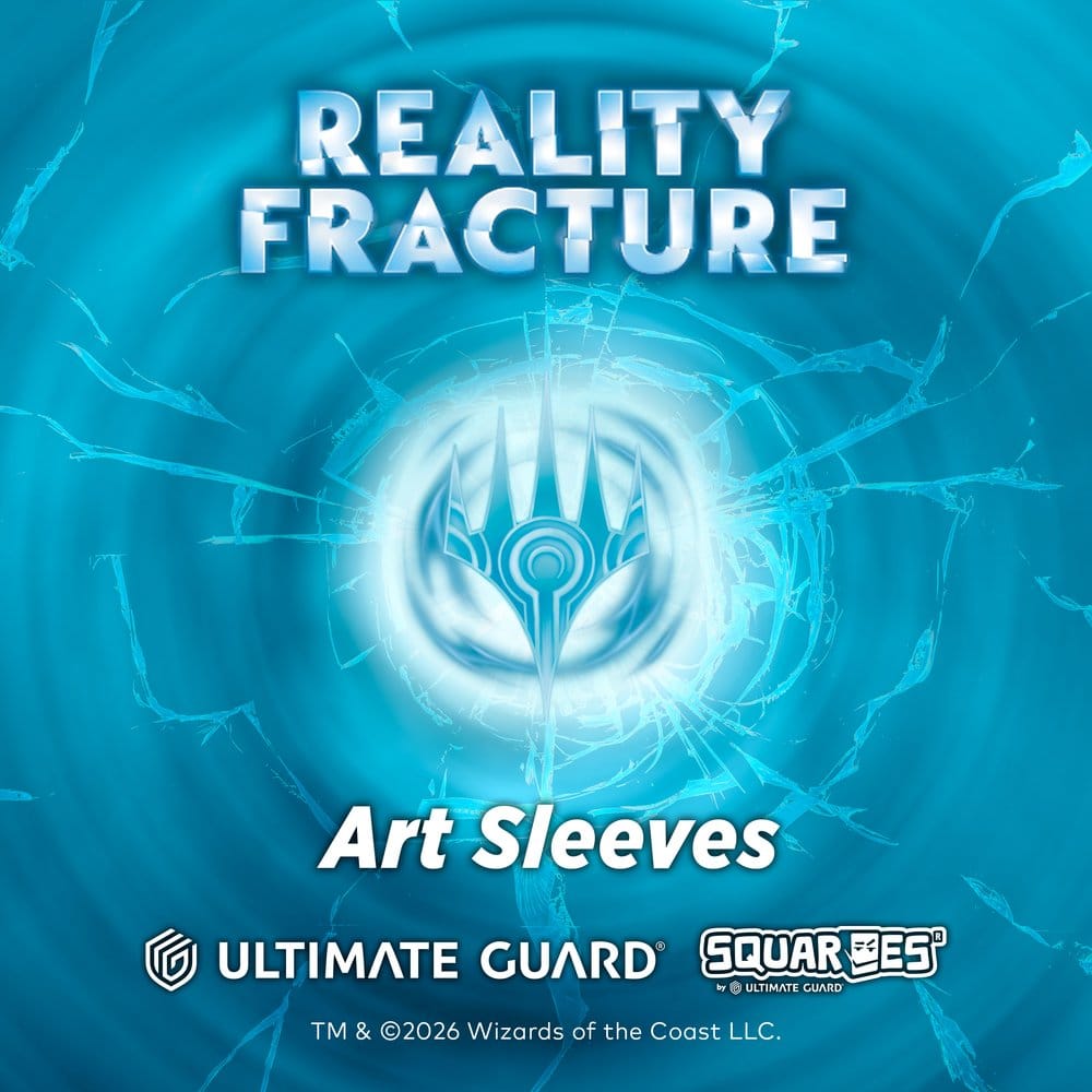 Ultimate Guard Art Sleeves Magic: The Gathering "Reality Fracture" - Red Rare Frikytopia