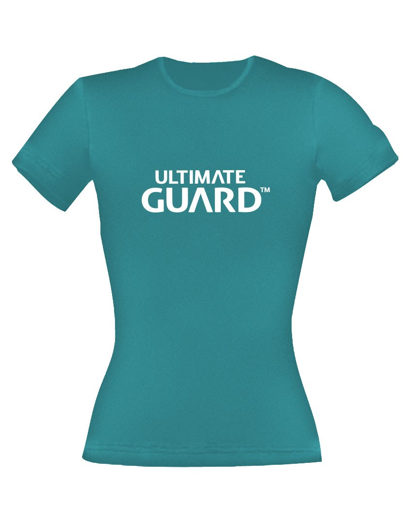 Ultimate Guard Camiseta Chica Wordmark Gasolina Azul talla S