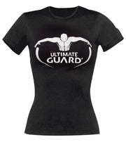 Ultimate Guard Camiseta Chica Logo Negro talla L