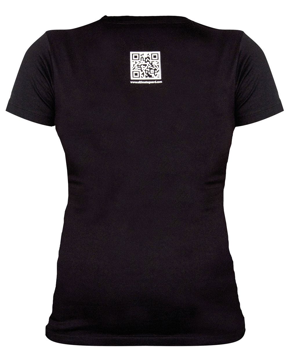 Ultimate Guard Camiseta Chica Logo Negro talla XL