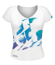 Ultimate Guard Camiseta Chica UG Distressed Blanco talla L