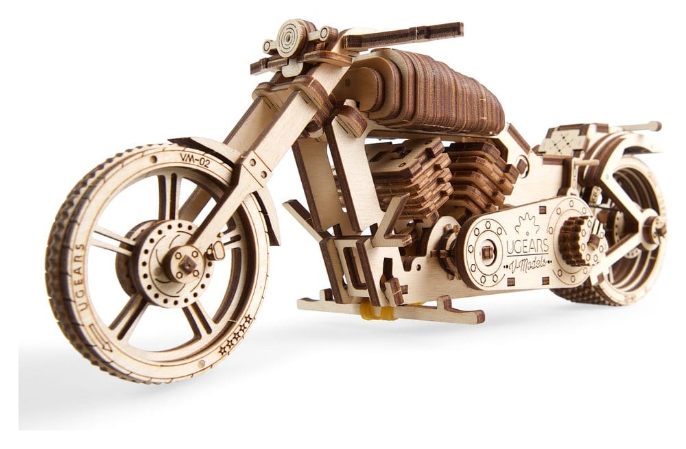 Ugears Puzzle de madera 3D Motocicleta VM-02