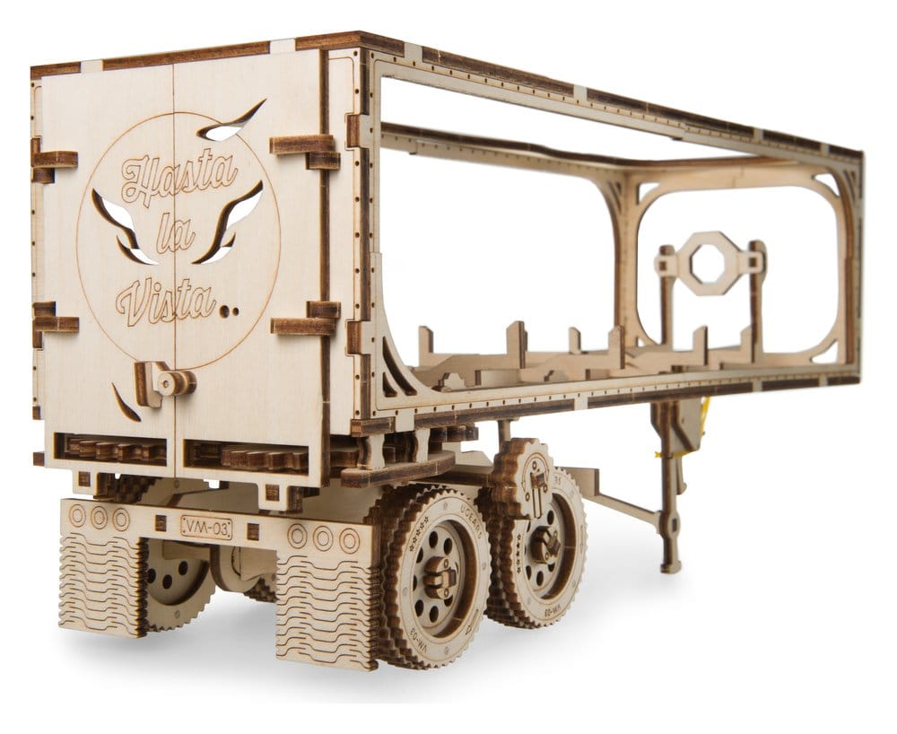 Ugears Puzzle de madera 3D Remolque para Heavy Boy Truck VM-03