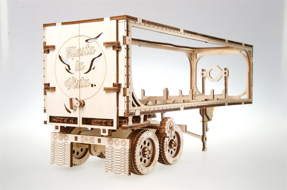 Ugears Puzzle de madera 3D Remolque para Heavy Boy Truck VM-03