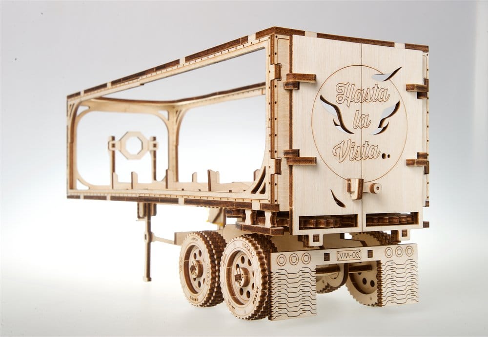 Ugears Puzzle de madera 3D Remolque para Heavy Boy Truck VM-03