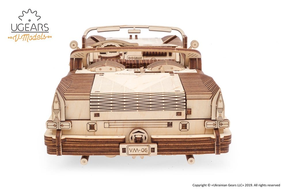 Ugears Puzzle de madera 3D Cabriolet de ensueño VM-05