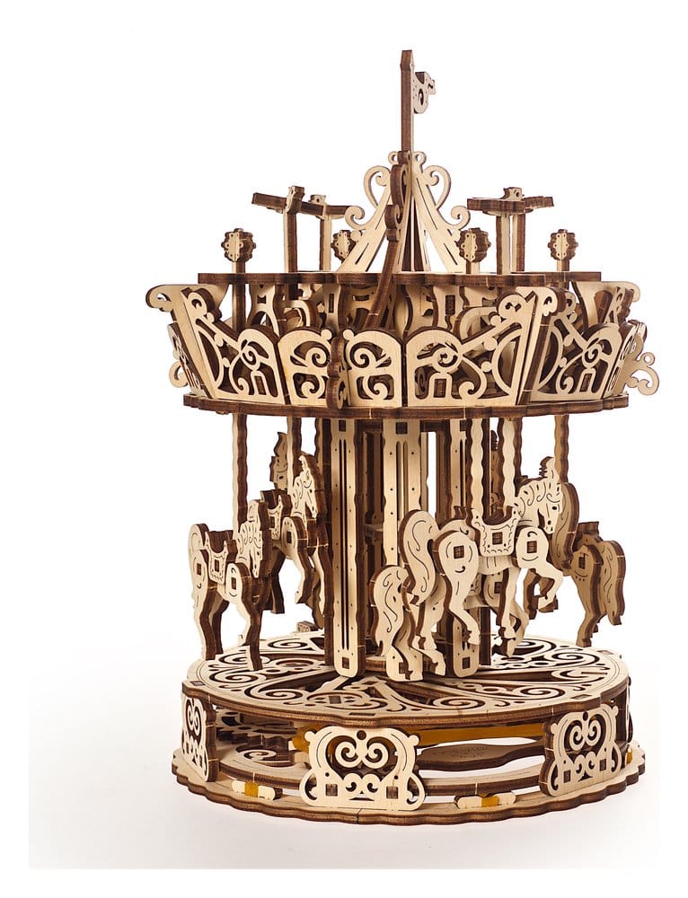 Ugears Puzzle de madera 3D Carrusel