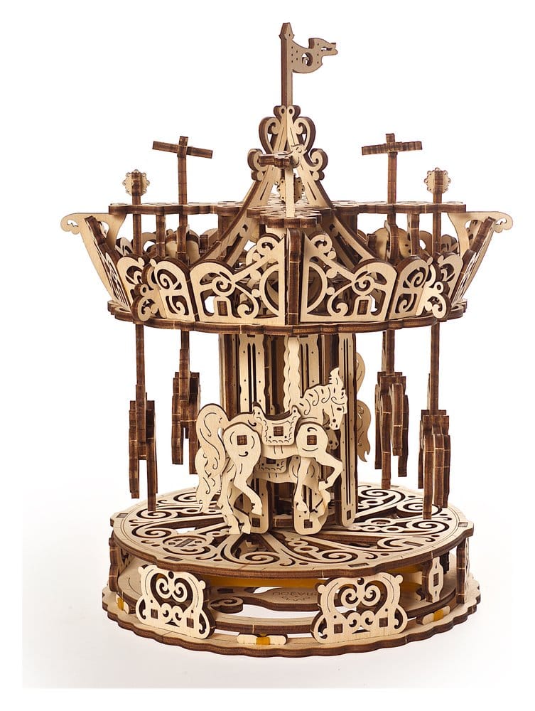 Ugears Puzzle de madera 3D Carrusel