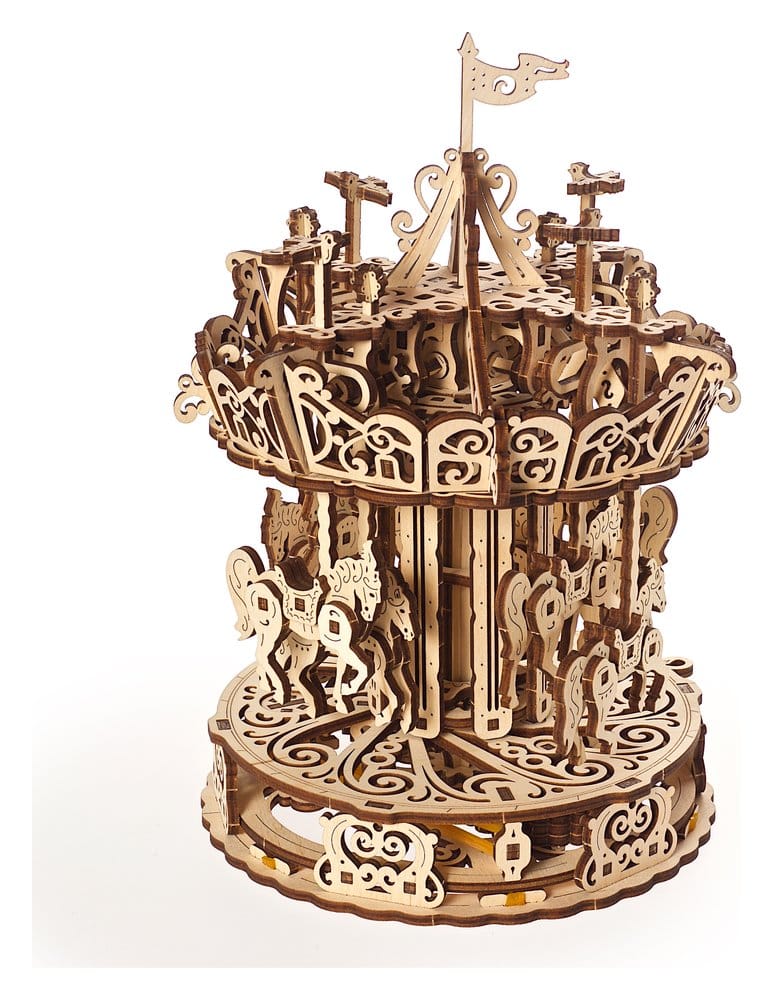 Ugears Puzzle de madera 3D Carrusel