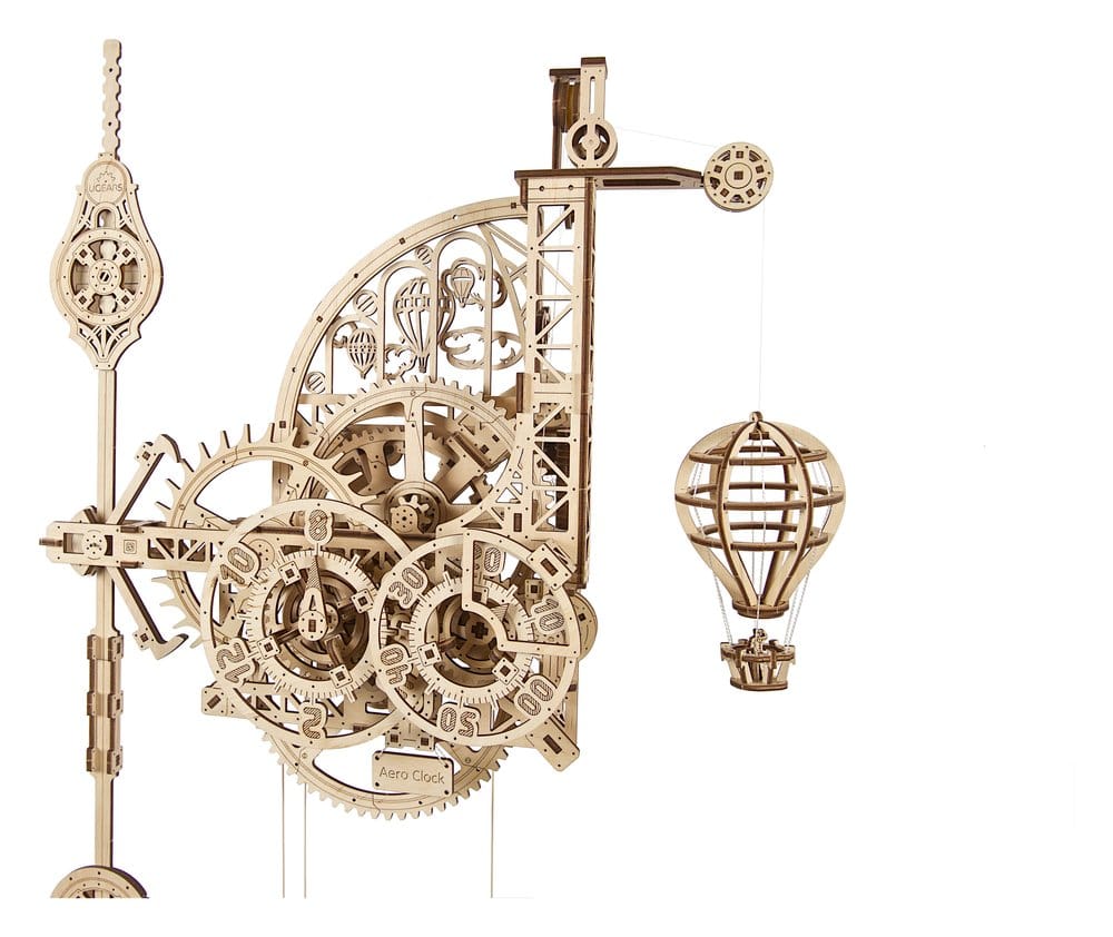 Ugears Puzzle de madera 3D Reloj Aero