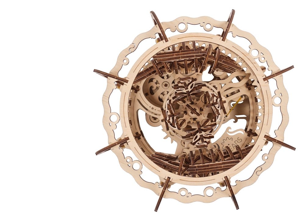 Ugears Puzzle de madera 3D Acuario Mecánico