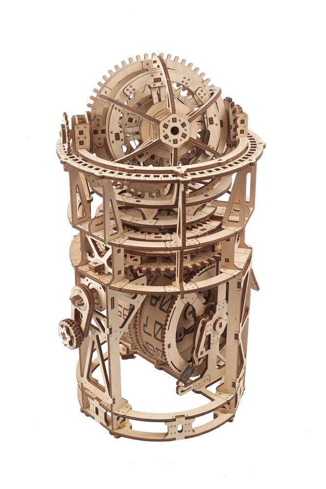 Ugears Puzzle de madera 3D Reloj Tourbillon de Sobremesa Astrónomo