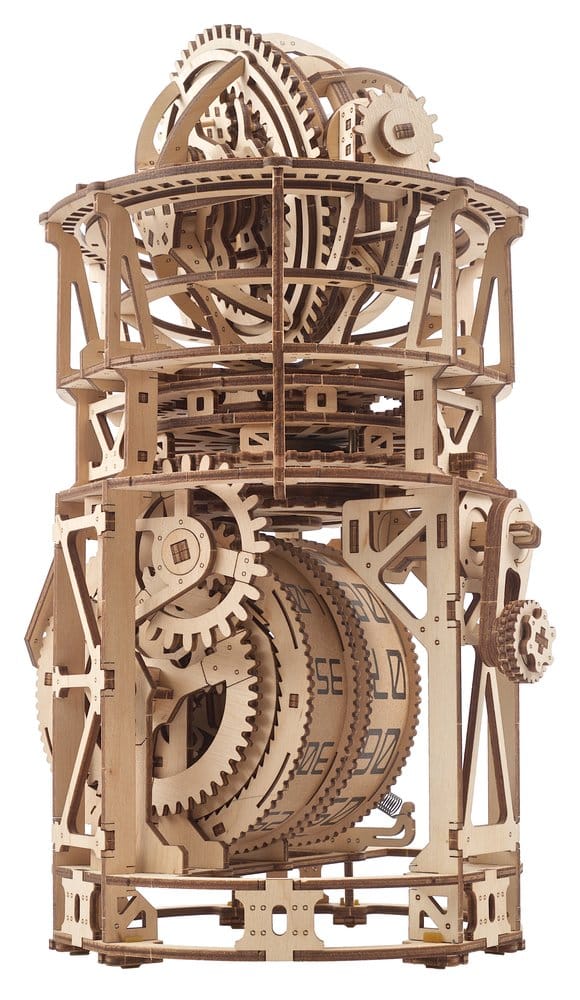 Ugears Puzzle de madera 3D Reloj Tourbillon de Sobremesa Astrónomo