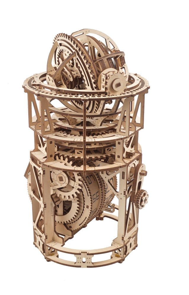 Ugears Puzzle de madera 3D Reloj Tourbillon de Sobremesa Astrónomo