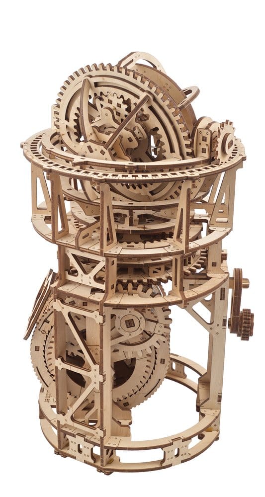 Ugears Puzzle de madera 3D Reloj Tourbillon de Sobremesa Astrónomo