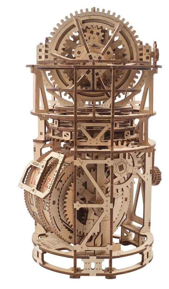 Ugears Puzzle de madera 3D Reloj Tourbillon de Sobremesa Astrónomo