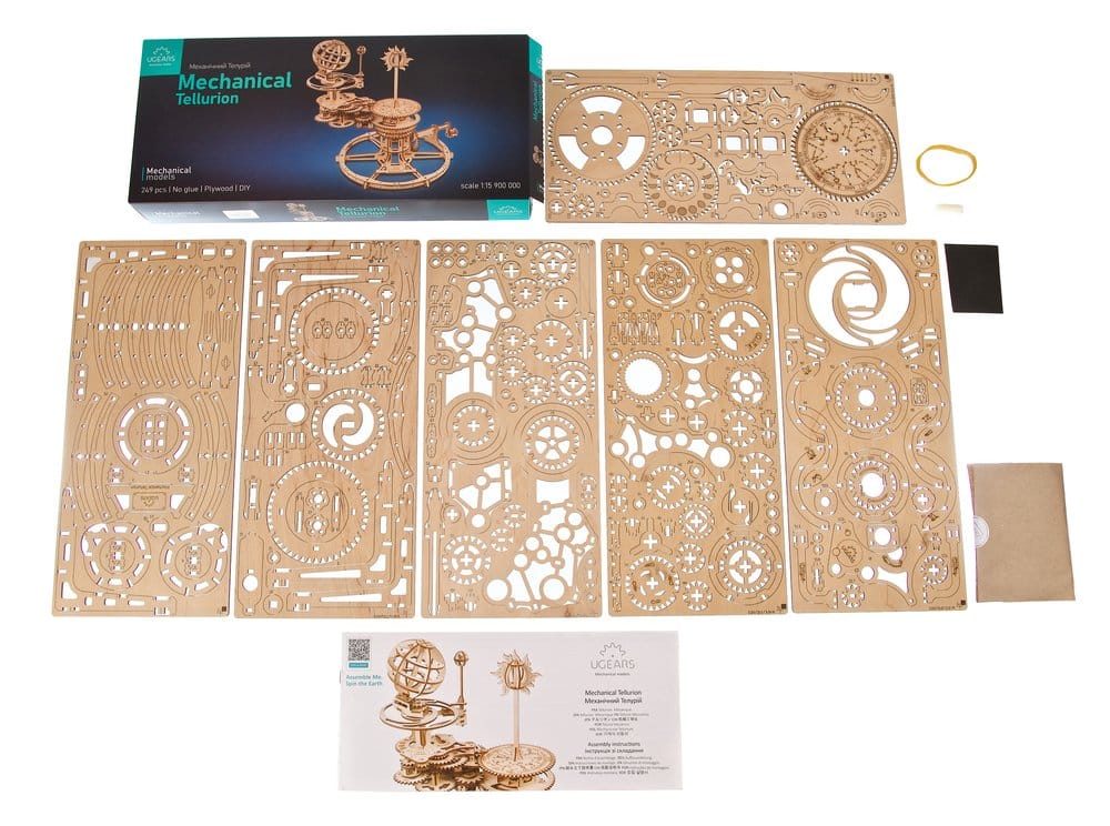 Ugears Puzzle de madera 3D Tellurion Mecánico
