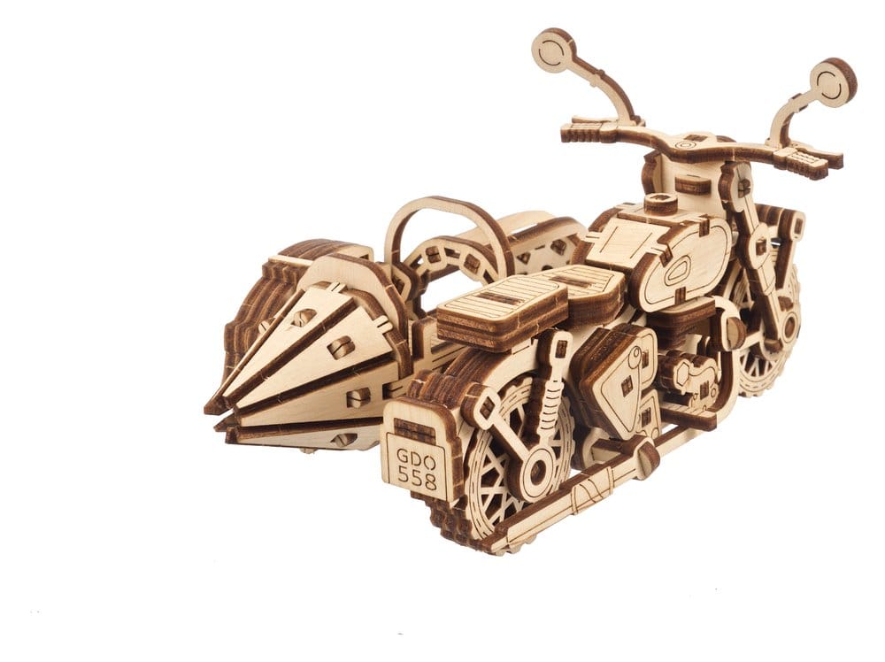 Harry Potter Puzzle de madera 3D Motocicleta voladora de Hagrid