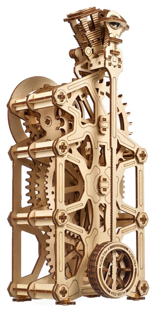 Ugears Puzzle de madera 3D Reloj de Motor