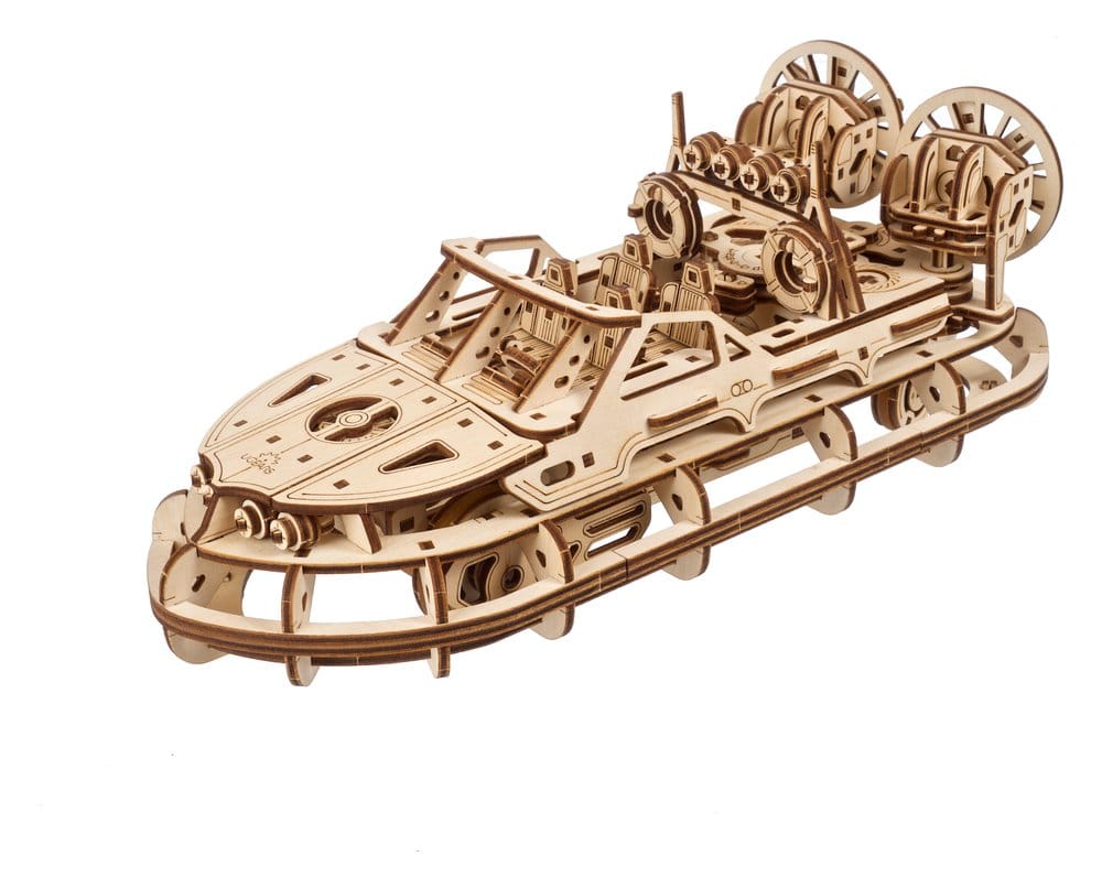 Ugears Puzzle de madera 3D Aerodeslizador de Rescate Frikytopia