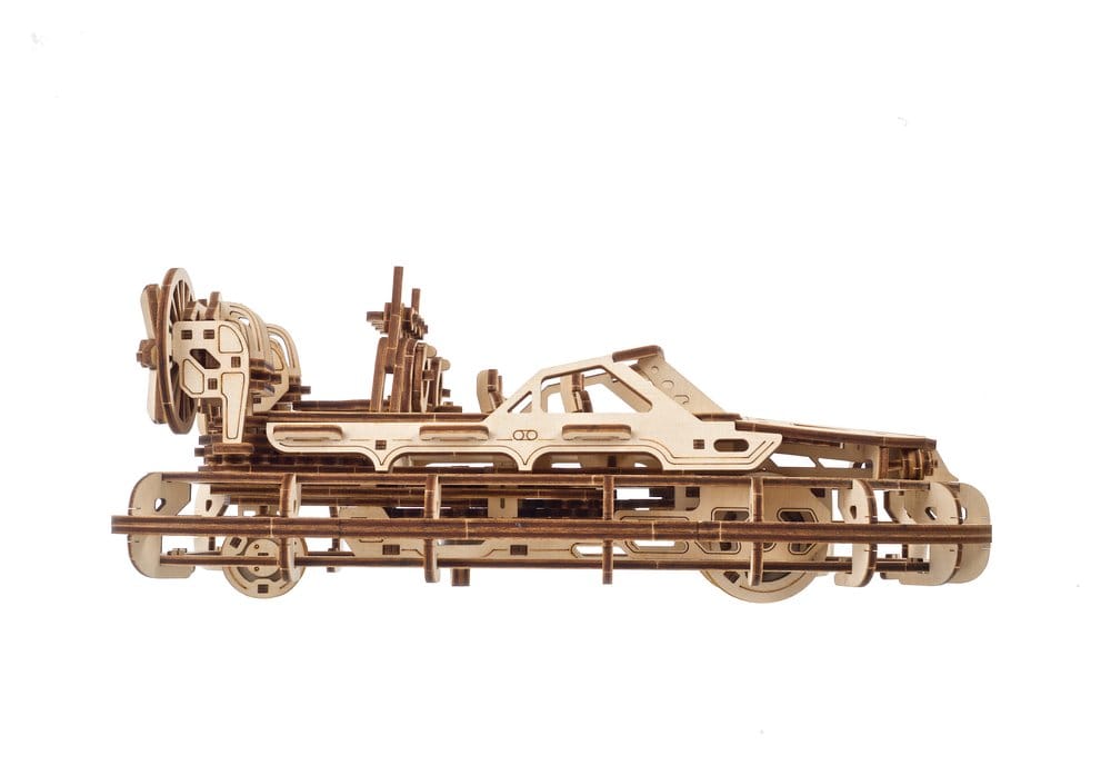 Ugears Puzzle de madera 3D Aerodeslizador de Rescate