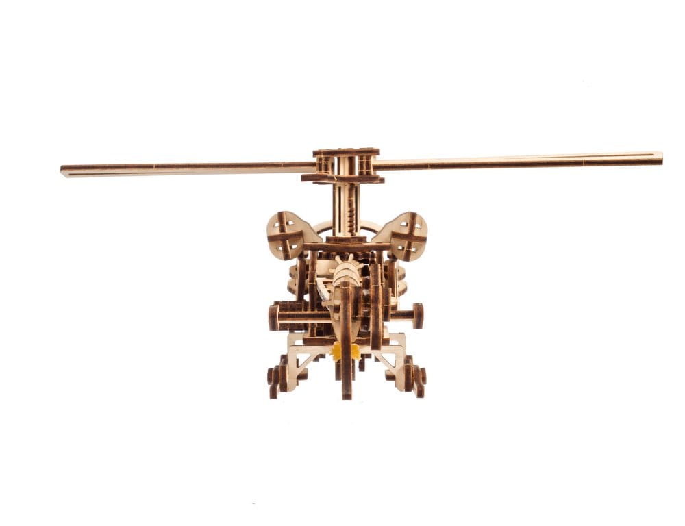 Ugears Puzzle de madera 3D Mini Helicóptero