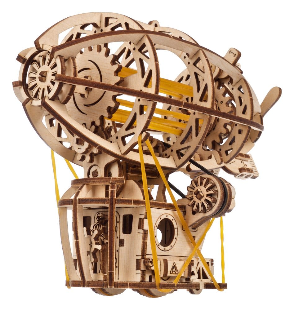 Ugears Puzzle de madera 3D Dirigible Steampunk Frikytopia