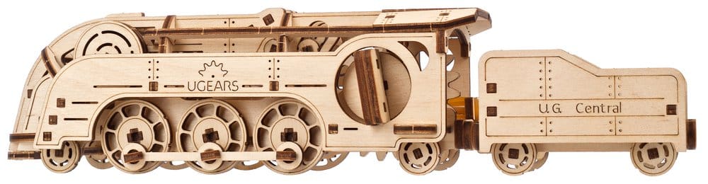 Ugears Puzzle de madera 3D Mini Locomotora