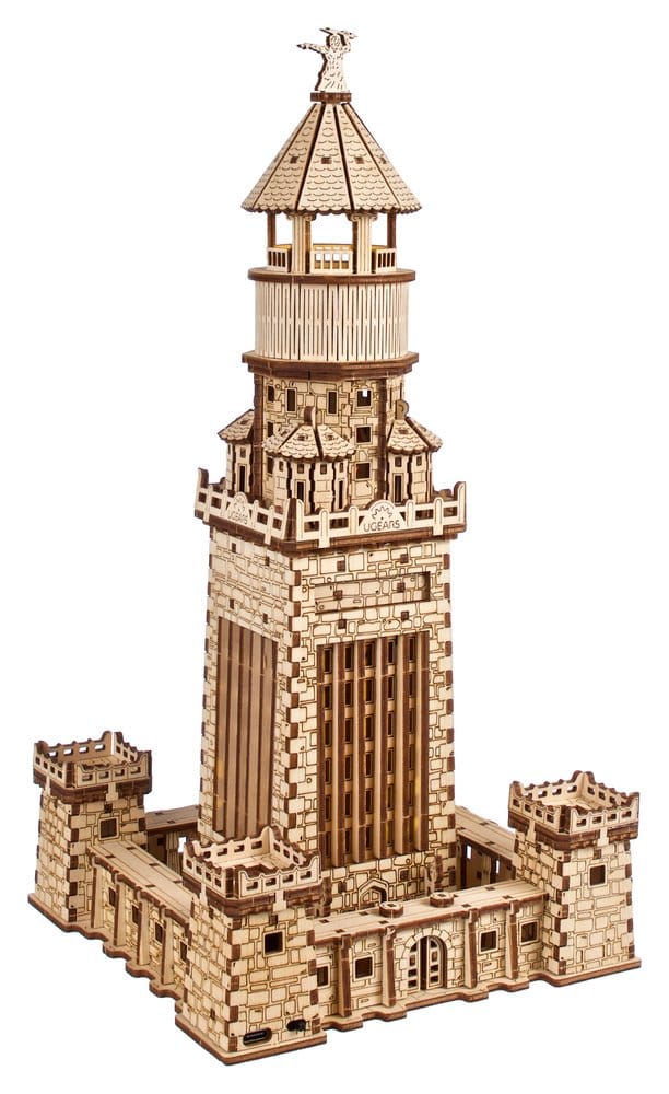 Ugears Puzzle de madera 3D Faro de Alejandría