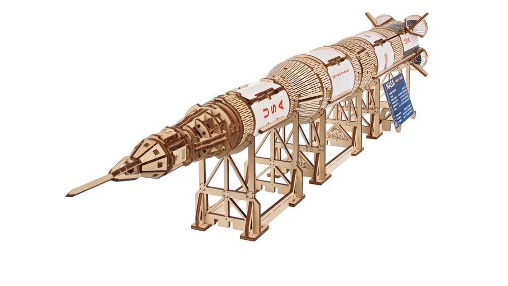 NASA Puzzle de madera 3D Saturn V