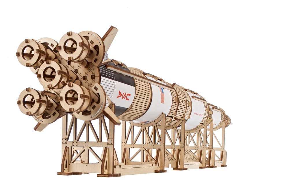 NASA Puzzle de madera 3D Saturn V