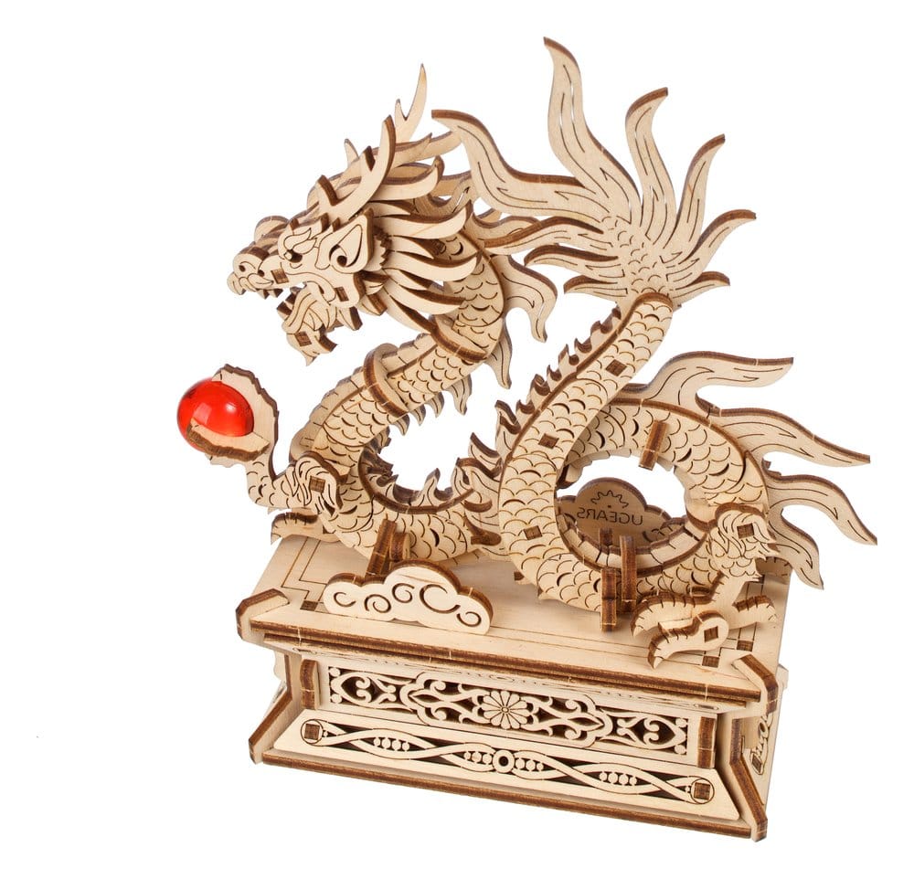 Ugears Puzzle de madera 3D Dragón de madera