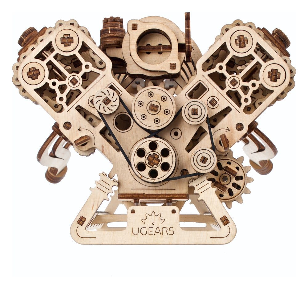 Ugears Puzzle de madera 3D Motor V8