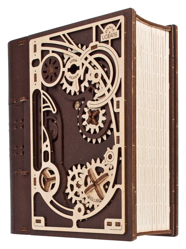 Ugears Puzzle de madera 3D Libro de los Secretos