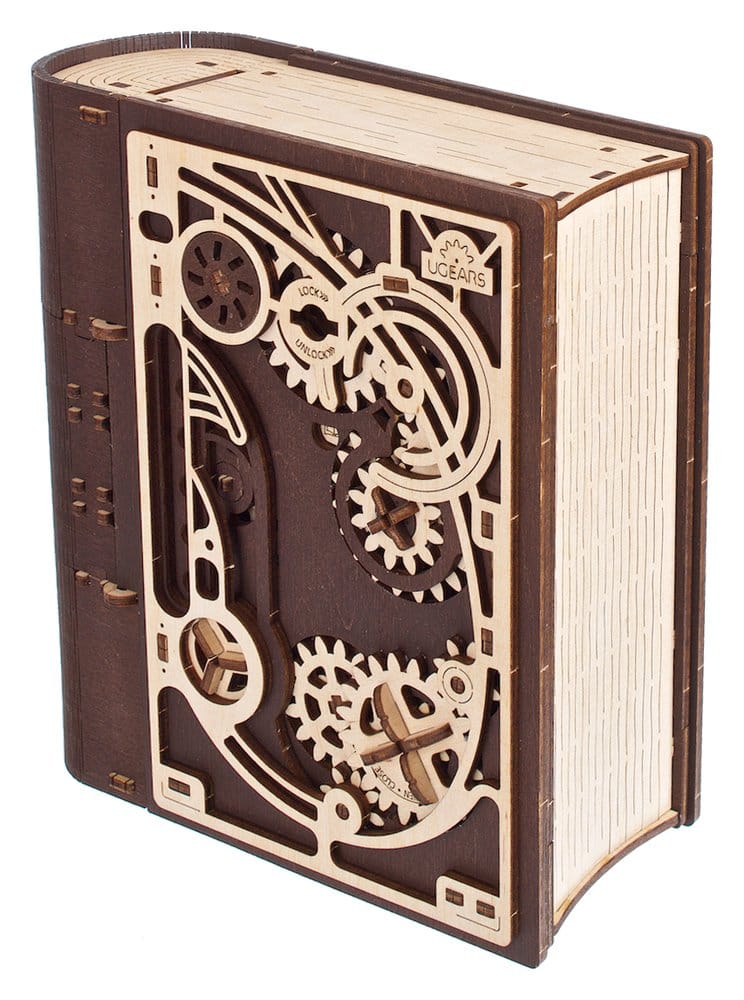 Ugears Puzzle de madera 3D Libro de los Secretos