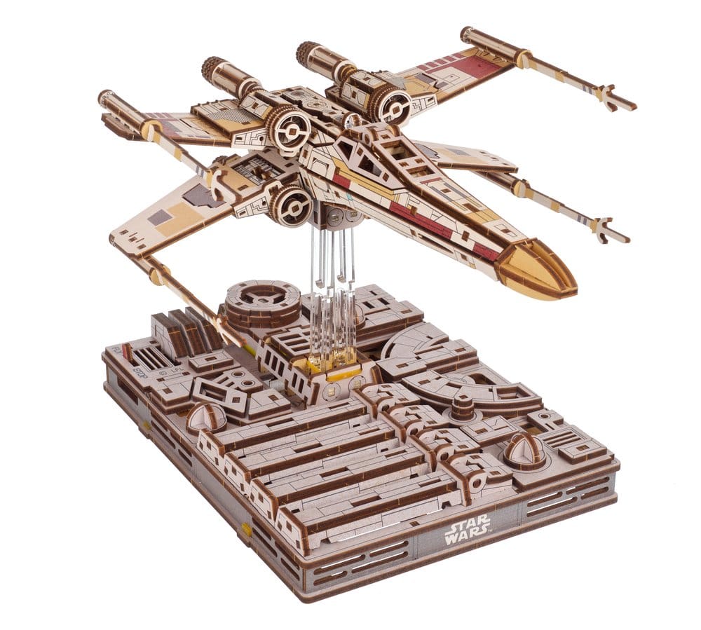Star Wars Puzzle de madera 3D Luke Skywalker's X-Wing Starfighter Frikytopia