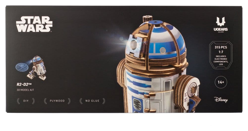 Star Wars Puzzle de madera 3D R2-D2